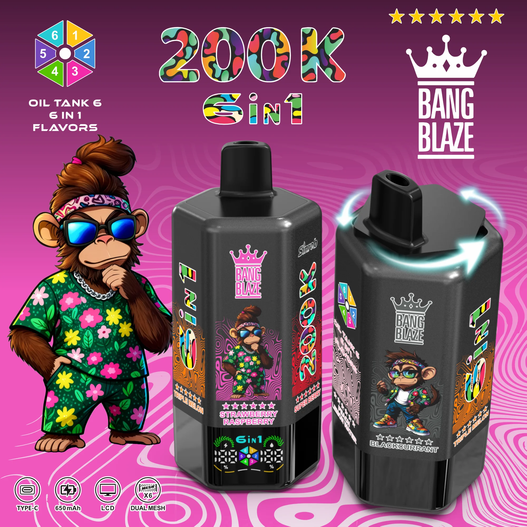 BANG BLAZE 200K Puffs – Bild 5