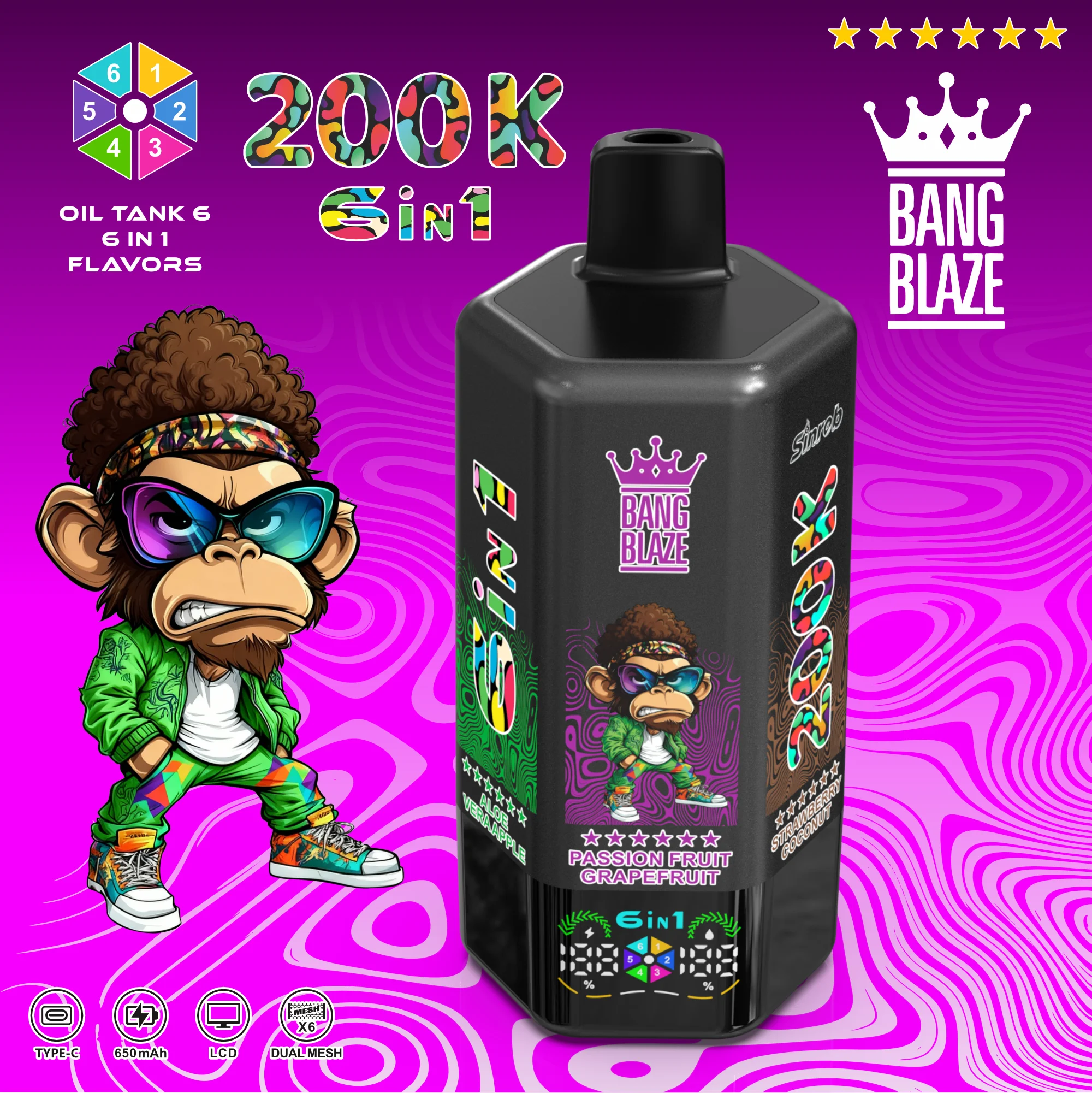 BANG BLAZE 200K Puffs – Bild 7