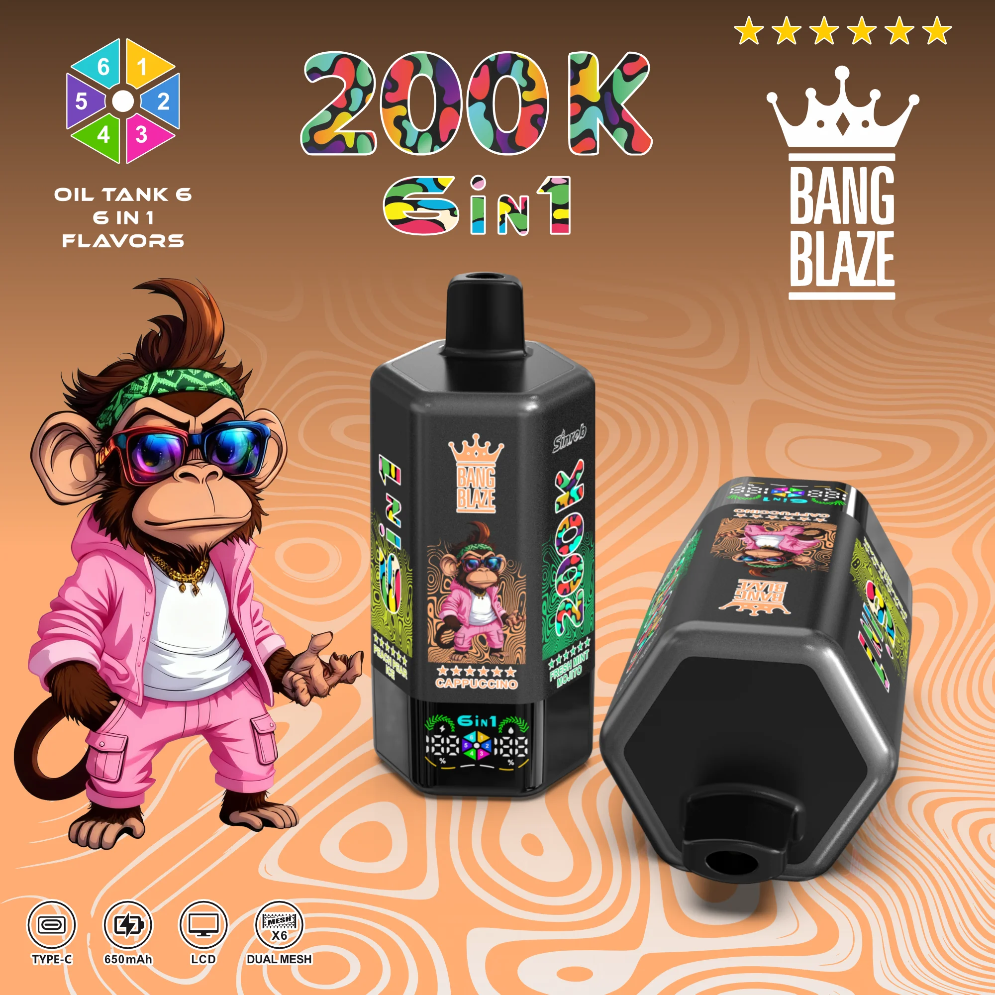 BANG BLAZE 200K Puffs – Bild 6