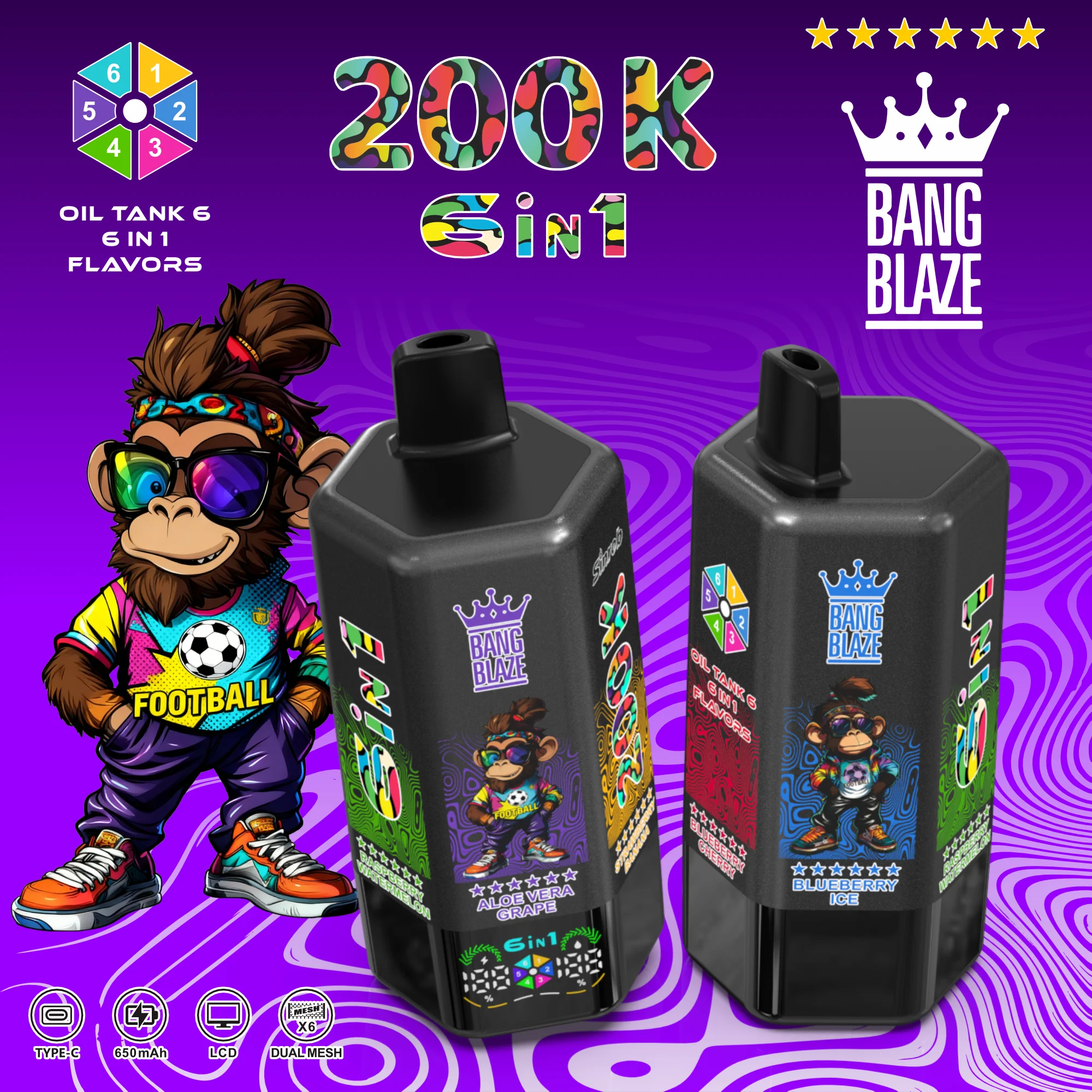 BANG BLAZE 200K Puffs