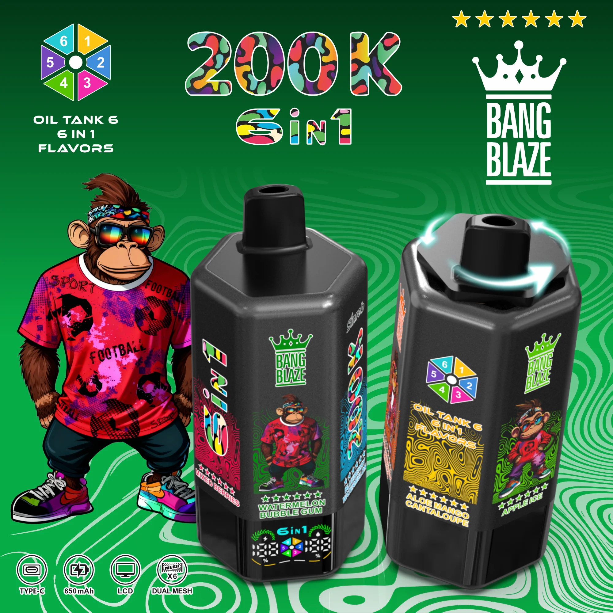 BANG BLAZE 200K Puffs – Bild 11