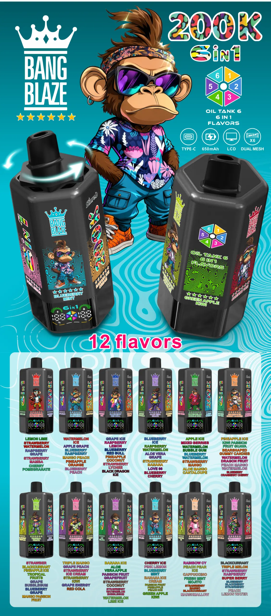 BANG BLAZE 200K Puffs – Bild 12