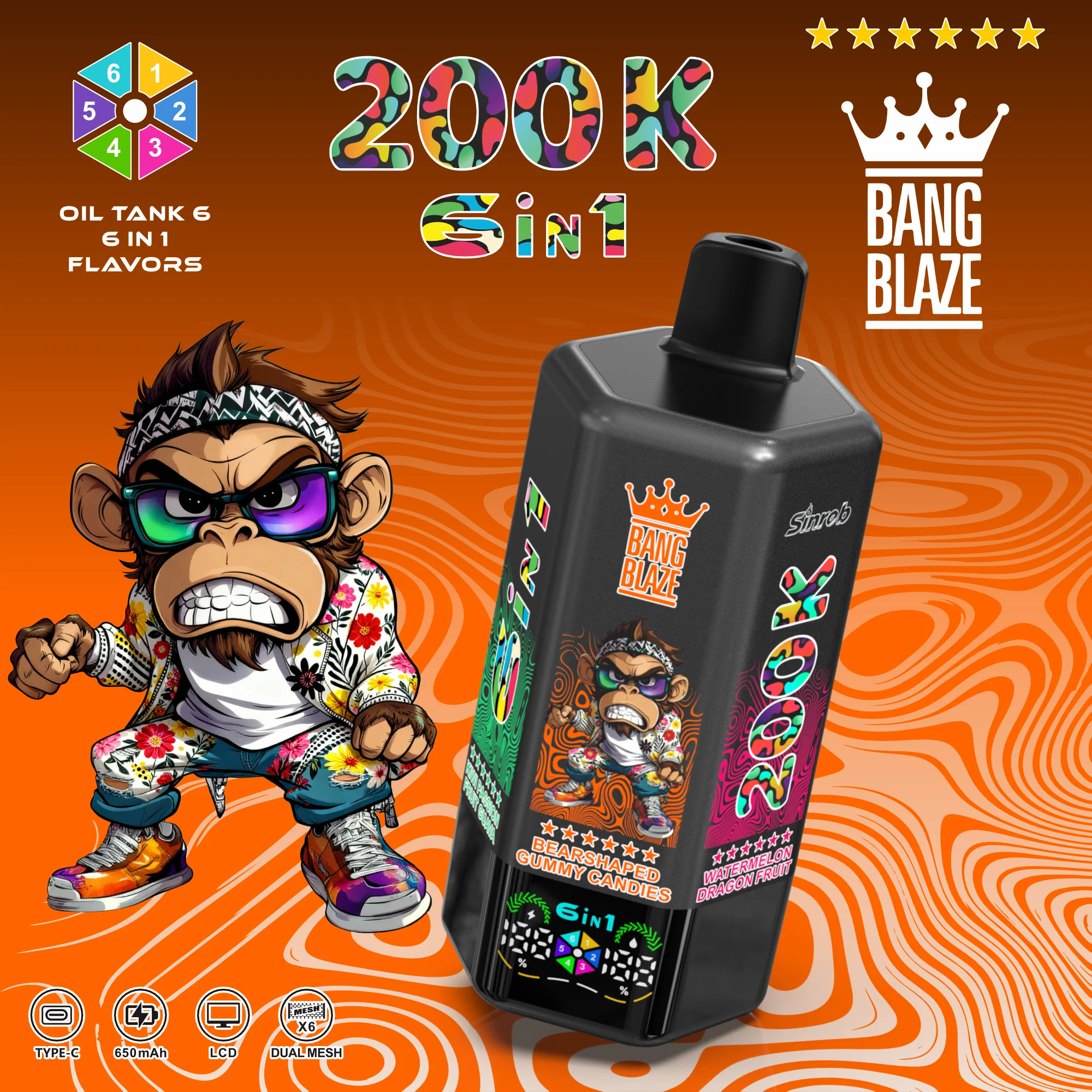 BANG BLAZE 200K Puffs – Bild 10