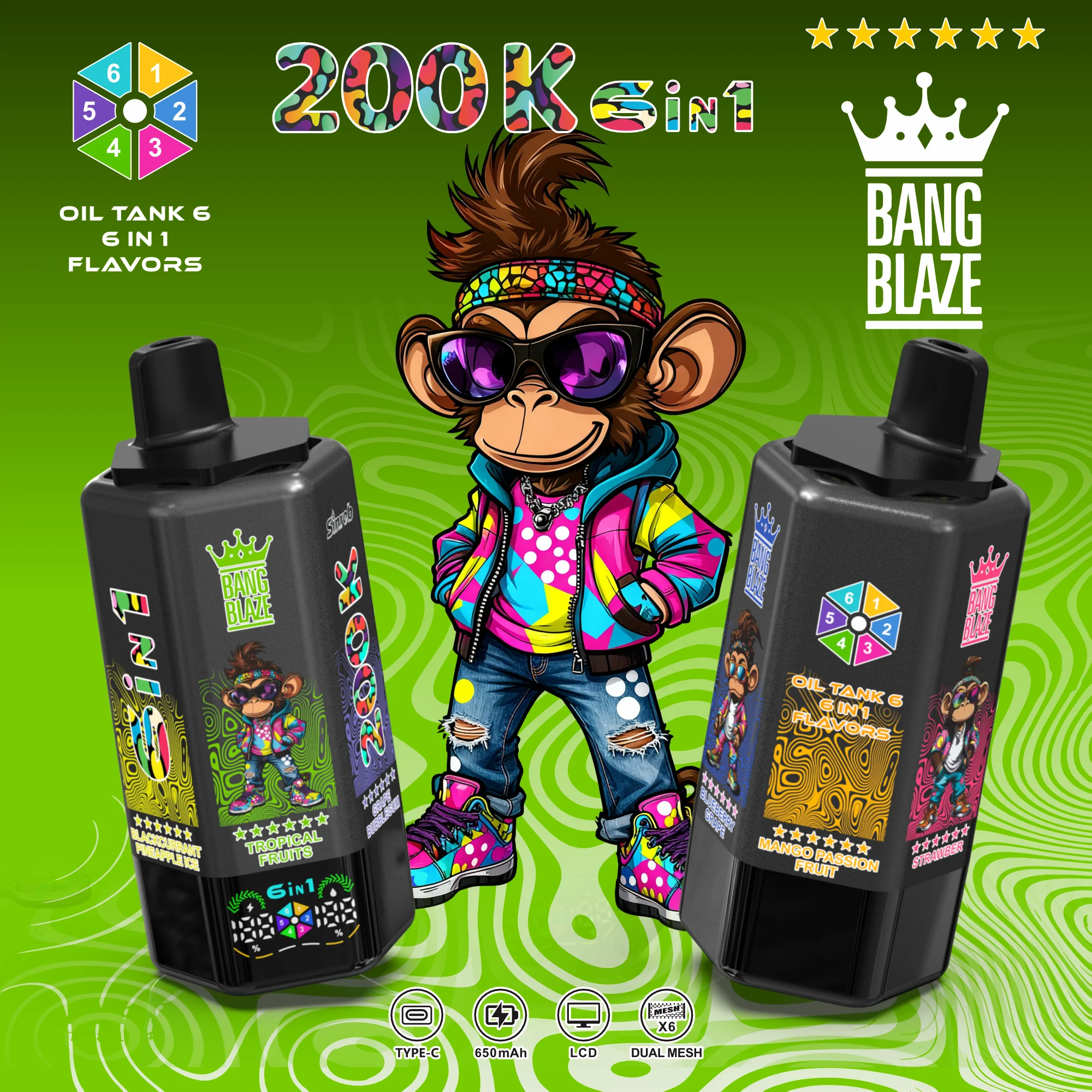 BANG BLAZE 200K Puffs – Bild 9