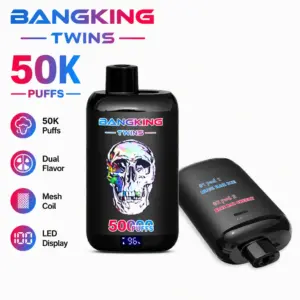BANG KING TWINS 50K Vape – 50.000 Züge mit Dual Flavor System & Dual Chamber