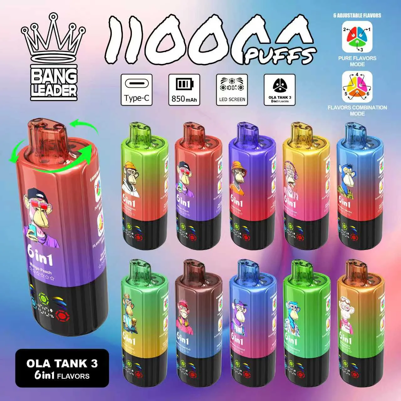 BANG LEADER 110K Puffs – Bild 3