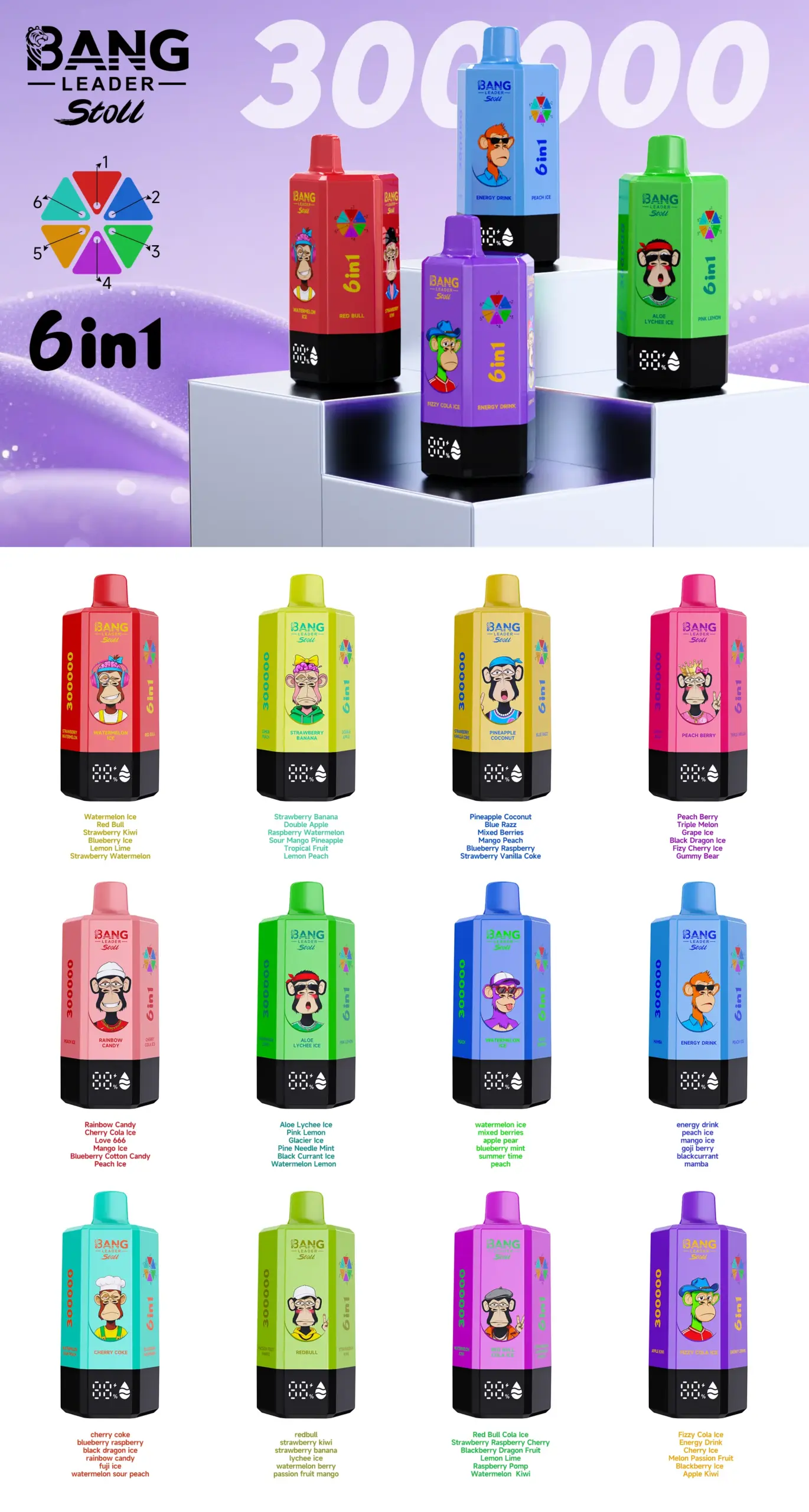BANG LEADER 300K Puffs – Bild 6