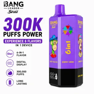 BANG LEADER 300K Vape – 300.000 Züge mit Smart Flavor System & Mesh Coil