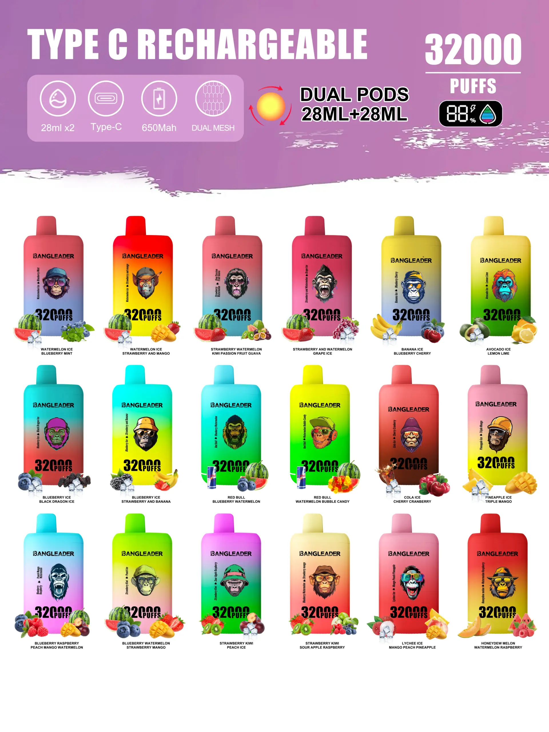 BANG LEADER 32K Puffs – Bild 7