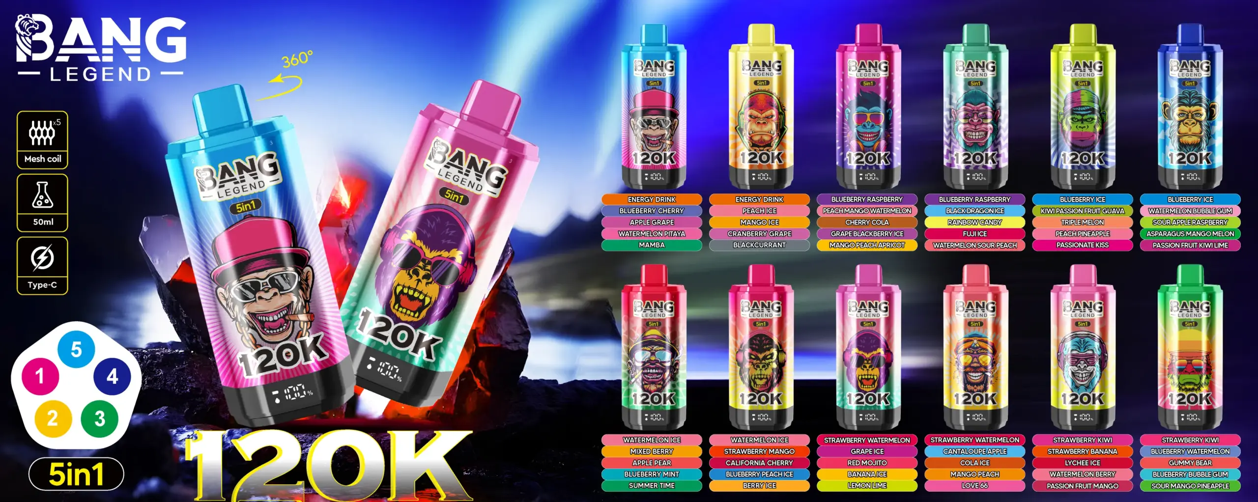 Bang Legend 120K Vape scaled