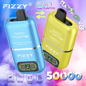 FIZZY TWINS 50K Puffs Die langlebige Einweg-E-Zigarette mit Doppelgeschmack