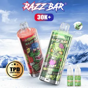 RAZZ BAR 30K+ Puffs Refillable E-liquid Im Großhandel Kaufen