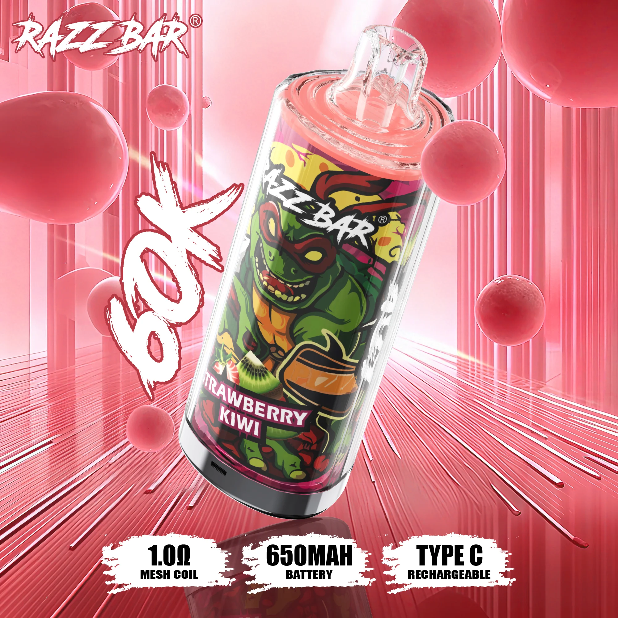 RAZZ BAR 60K Puffs Einweg-vape Im Großhandel Kaufen – Bild 2
