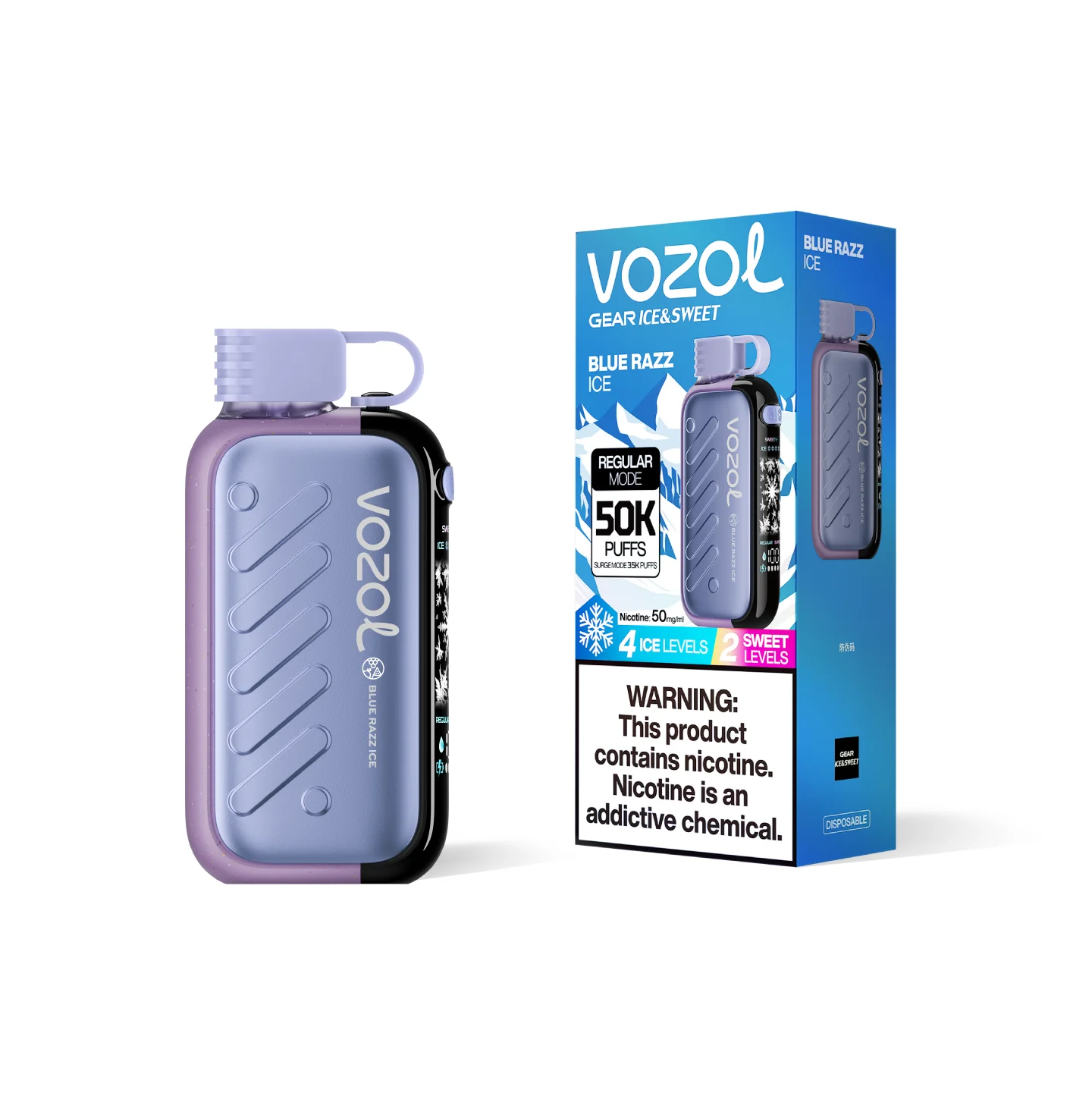 VOZOL Gear Ice& Sweet 50K Puffs – Bild 4