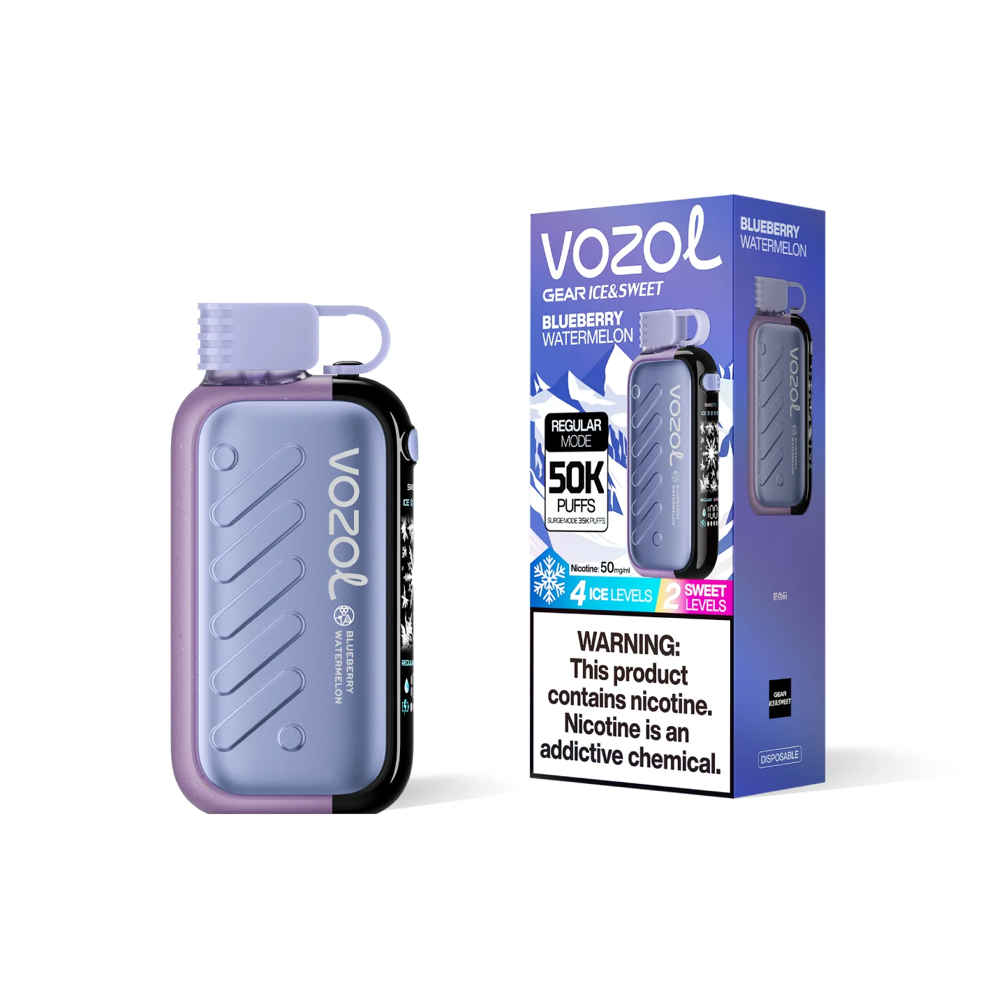 VOZOL Gear Ice& Sweet 50K Puffs – Bild 3