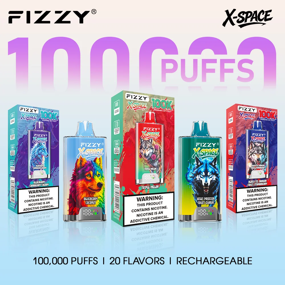 FIZZY X-SPACE 100K Puffs – Bild 5
