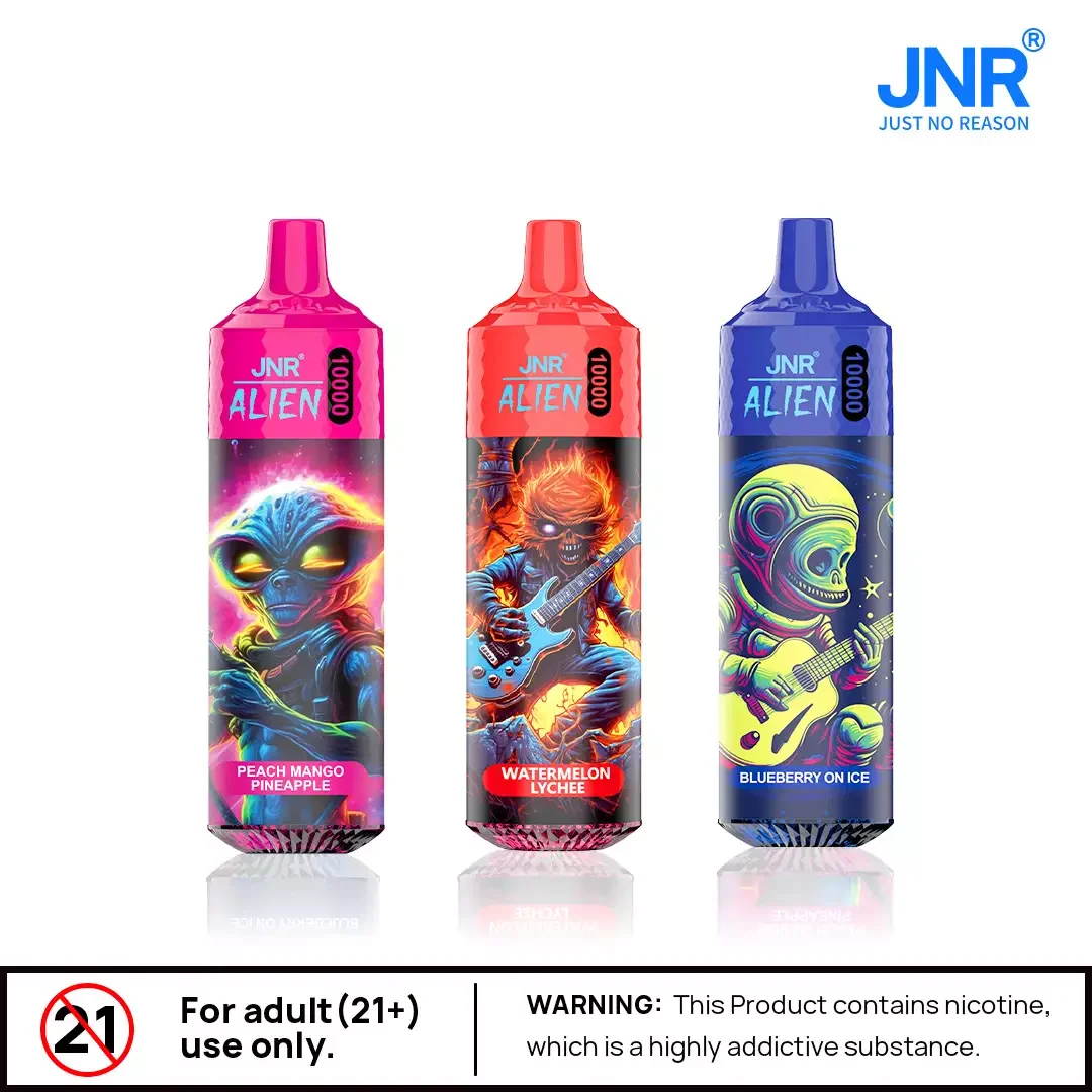 JNR Alien 10K Puffs Die sportliche und kompakte Einweg-Vape