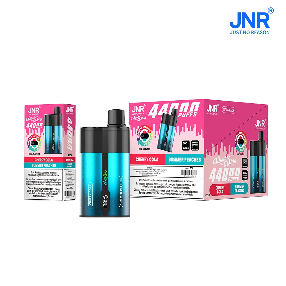JNR WindWhip 44K Puffs Die innovative 2-in-1 Einweg-Vape – Bild 5