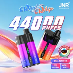 JNR WindWhip 44K Puffs Die innovative 2-in-1 Einweg-Vape