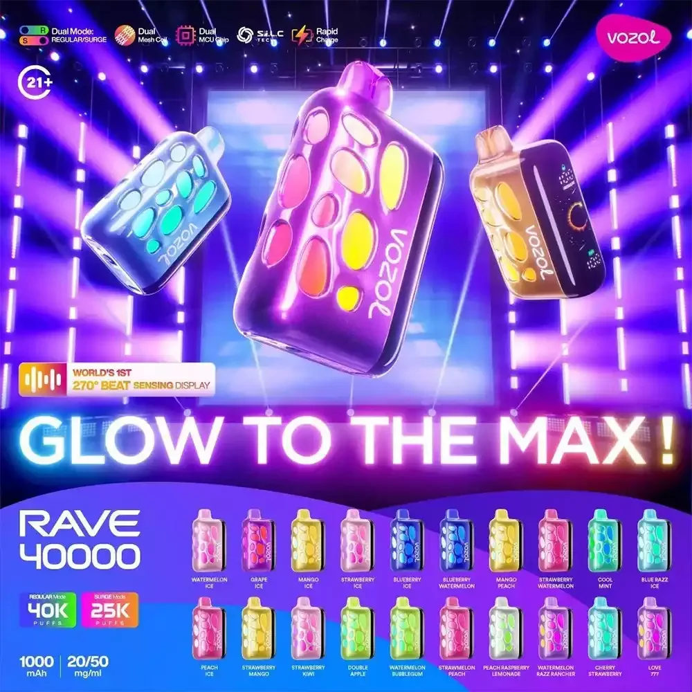 VOZOL Rave 40K Puffs