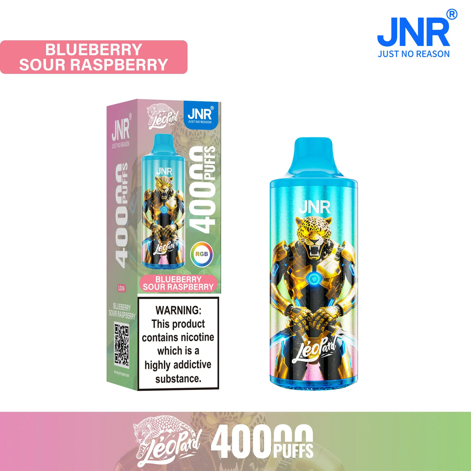 JNR léopard 40K Puffs
