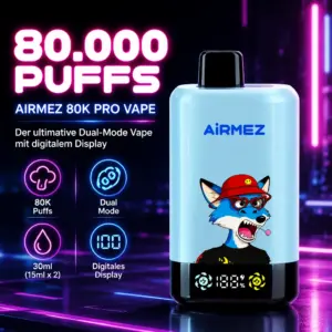 Airmez 80K Pro 2in1: Die ultimative E-Zigarette für maximalen Geschmack