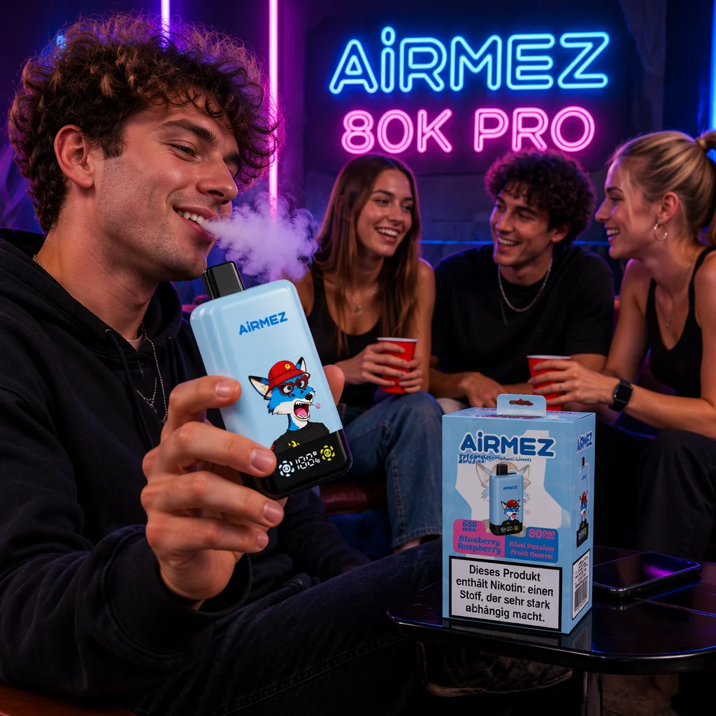 Airmez 80K Pro 2in1: Die ultimative E-Zigarette für maximalen Geschmack – Bild 2