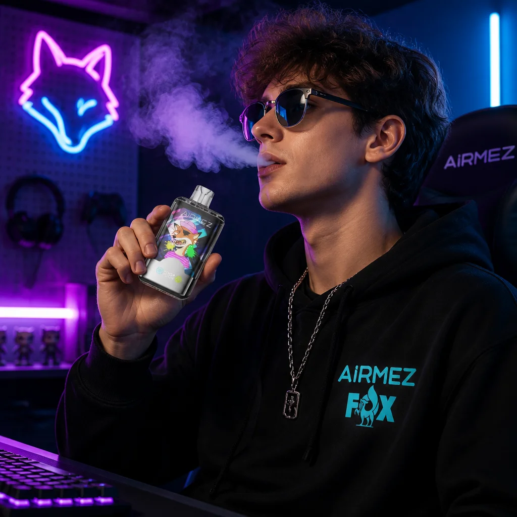 AIRMEZ FOX 80K 2IN1: Der innovative Dual-Flavor-Vape mit 80.000 Zügen – Bild 3