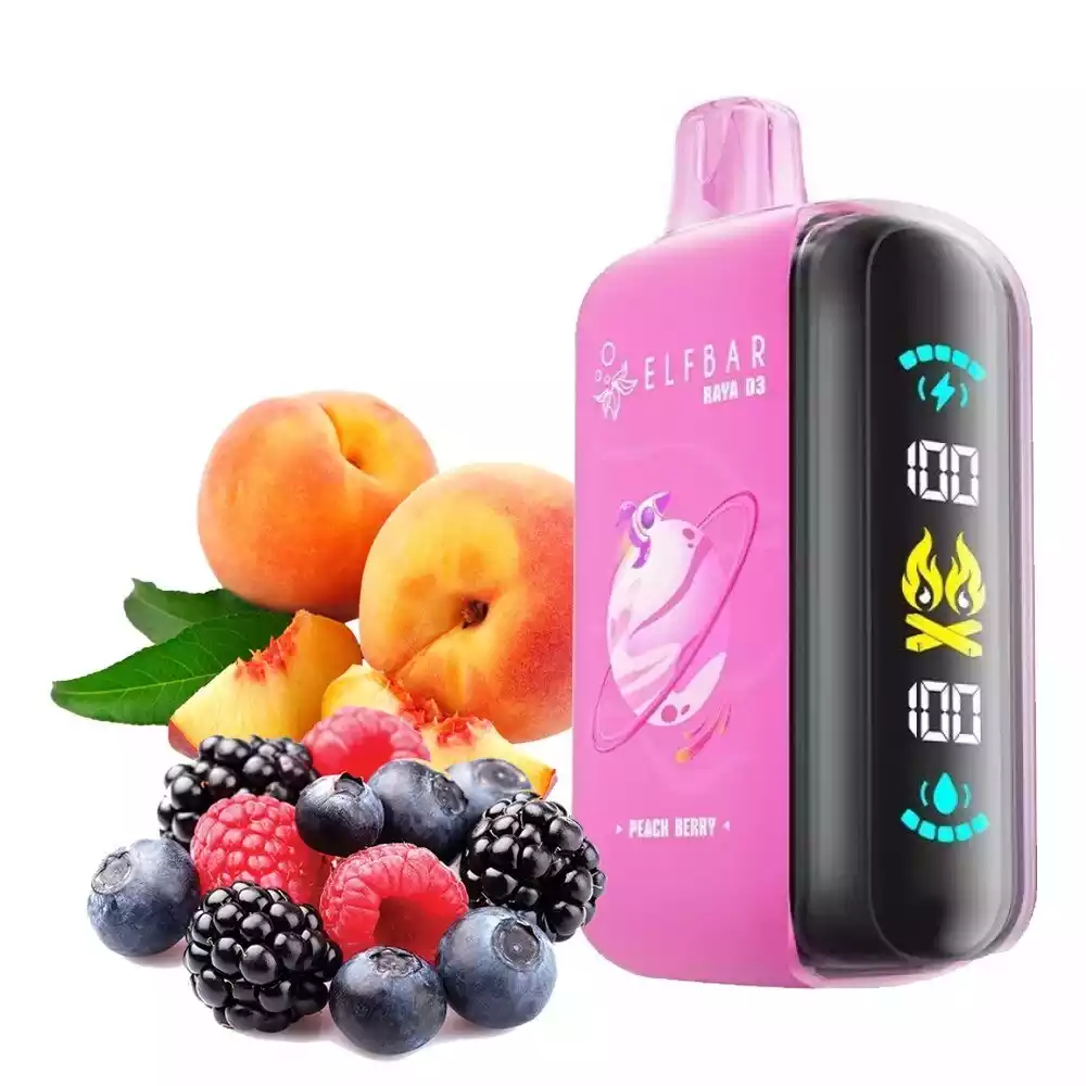 ELF BAR RAYA D3 25K Vape – 25.000 Züge Einweg E-Zigarette mit Smart Display & USB-C – Bild 7