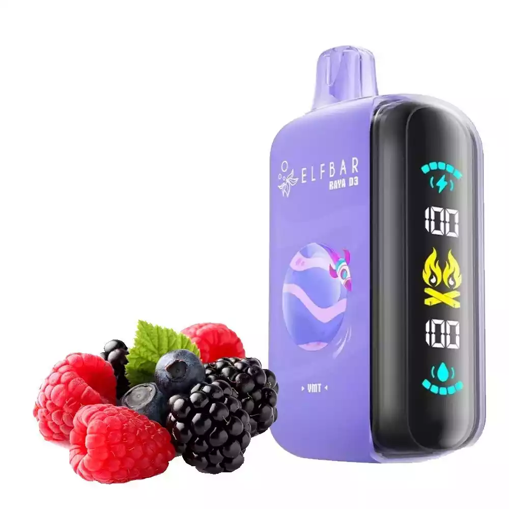 ELF BAR RAYA D3 25K Vape – 25.000 Züge Einweg E-Zigarette mit Smart Display & USB-C – Bild 6
