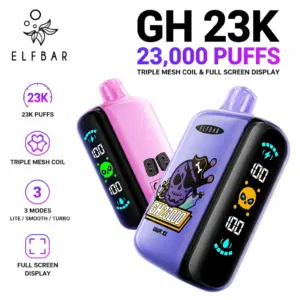ELF BAR GH 23K: Premium-Dampfgenuss mit 23.000 Zügen & Triple-Mesh-Coils