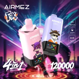 AIRMEZ FOX 120K 4IN1: Ultimative Geschmacksvielfalt mit 120.000 Zügen