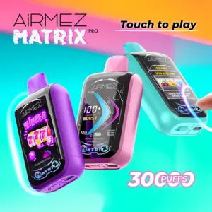AIRMEZ Matrix Pro 30K: Smart Touch E-Zigarette mit 30.000 Zügen